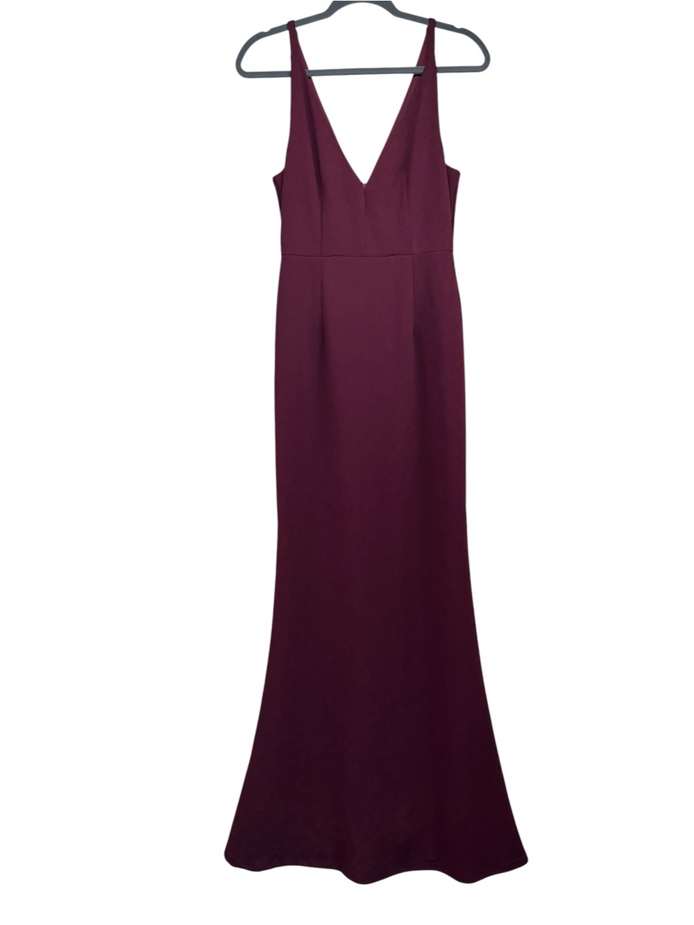 Lulus Melora Plum Sleeveless Maxi Dress Womens Medium NWT - Picture 3 of 9
